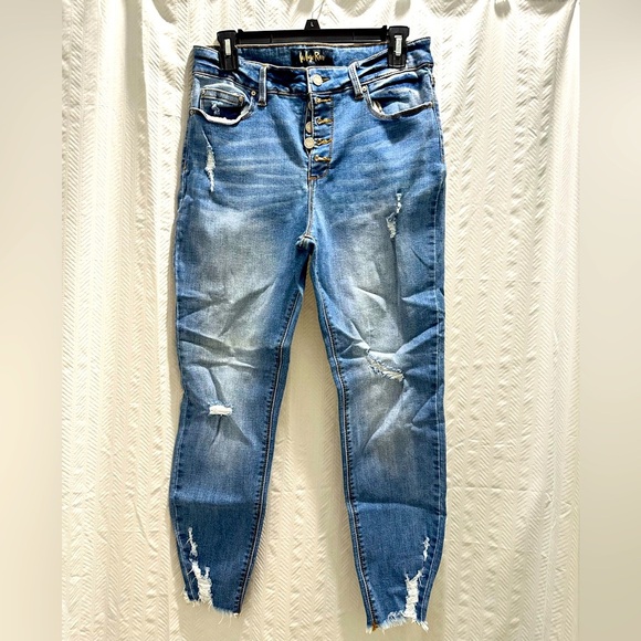INDIGO Rein SKINNY JEANS SIZE 13 - Picture 1 of 2